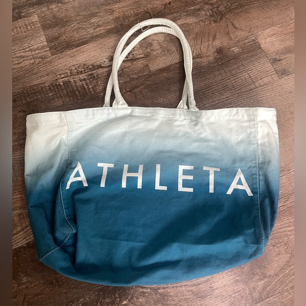 Athleta Gradient Blue Tote‎ Bag